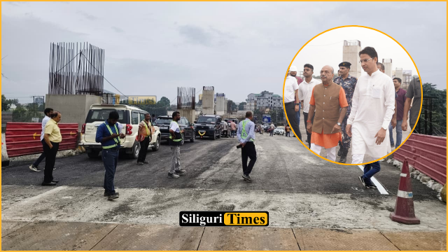 दार्जिलिंग मोड़ पर नया आरओबी का एक हिस्सा खुला, जाम से मिलेगी राहत की उम्मीद  