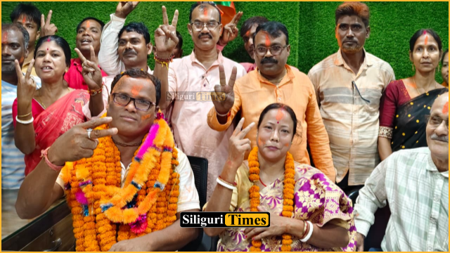 बिन्नागुड़ी ग्राम पंचायत पर भाजपा का कब्जा, रोहिणी बर्मन बनी प्रधान