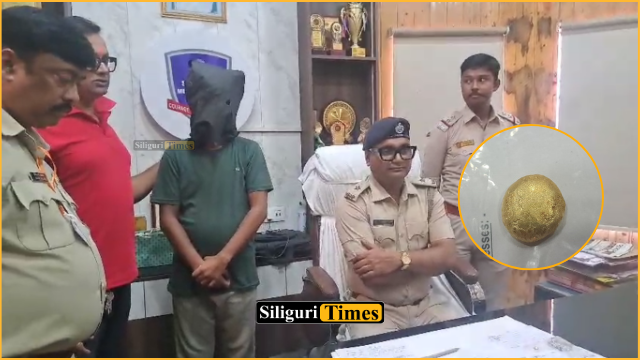 सिलीगुड़ी में तीन चोरी का खुलासा, आरोपी गिरफ्तार; करीब 3 लाख के जेवर बरामद