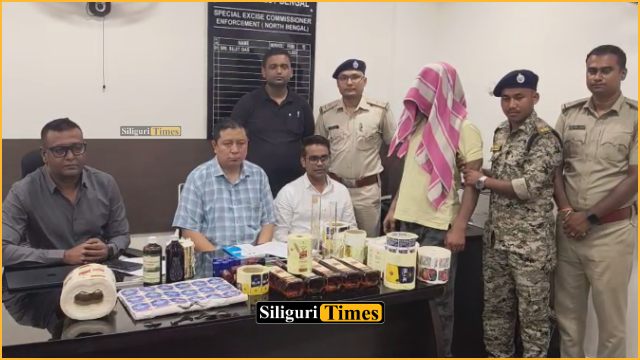 विधाननगर में नकली विदेशी शराब की फैक्ट्री का भंडाफोड़, 38 लाख से अधिक का सामान जब्त