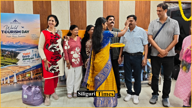 बागडोगरा हवाई अड्डे पर ‘यात्री सेवा अभियान’ का समापन, सुविधाओं में सुधार पर जोर